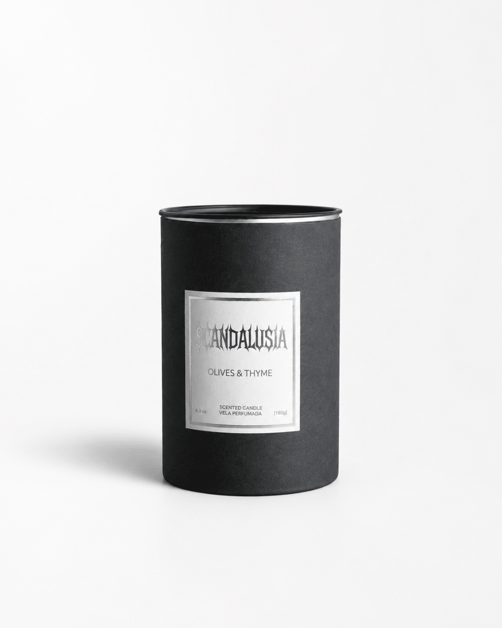 Scandalusia Premium Olives & Thyme Scented Candle – 180g